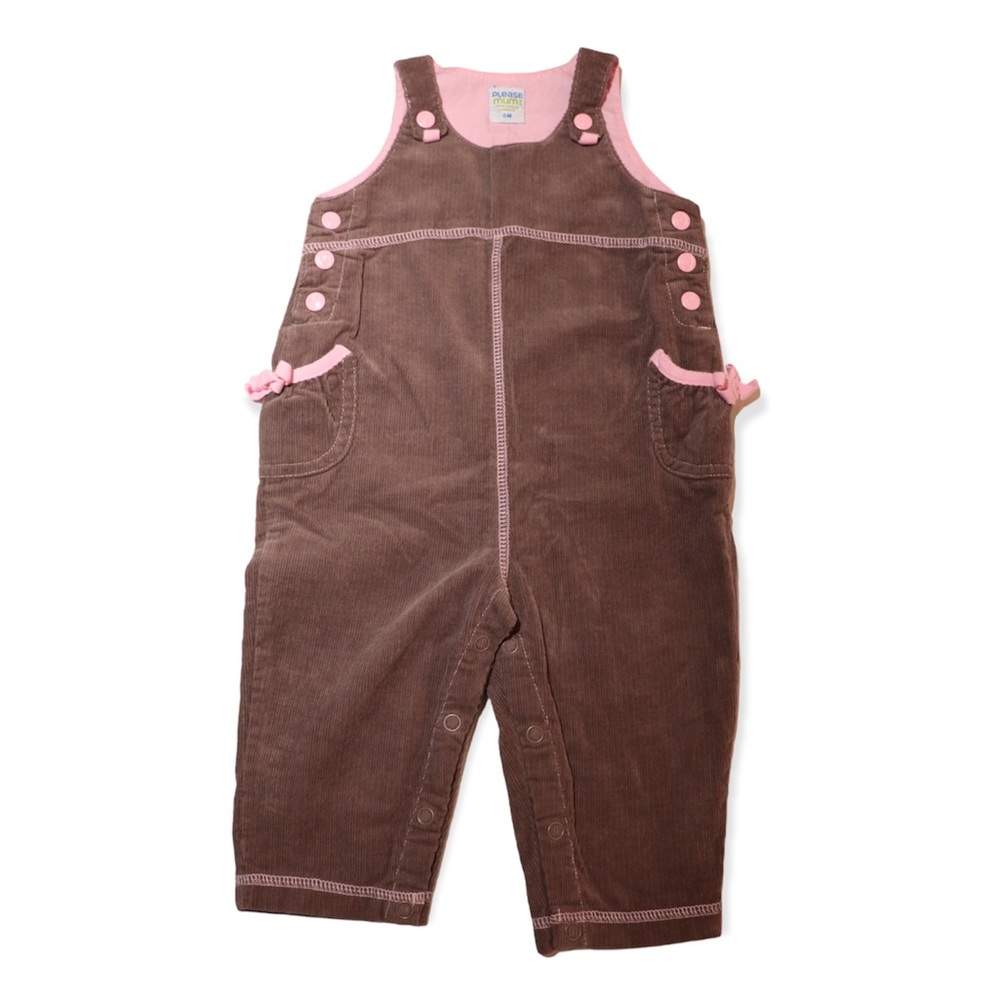 Please Mum Corduroy Overalls made in Canada